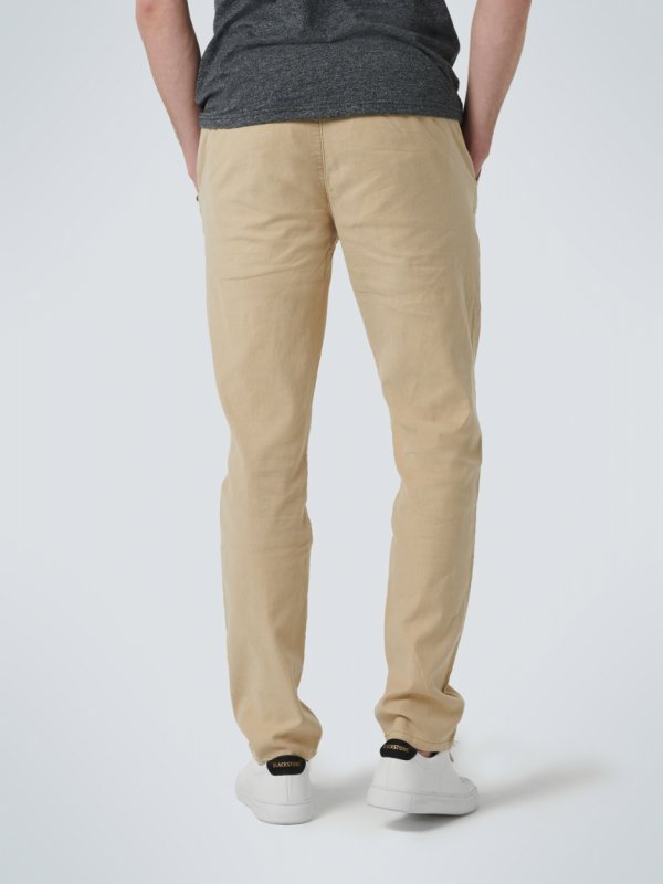 ΠΑΝΤΕΛΟΝΙ GARMENT DYED STRETCH ΑΠΟ ΒΑΜΒΑΚΙ ΚΑΙ ΛΙΝΟ