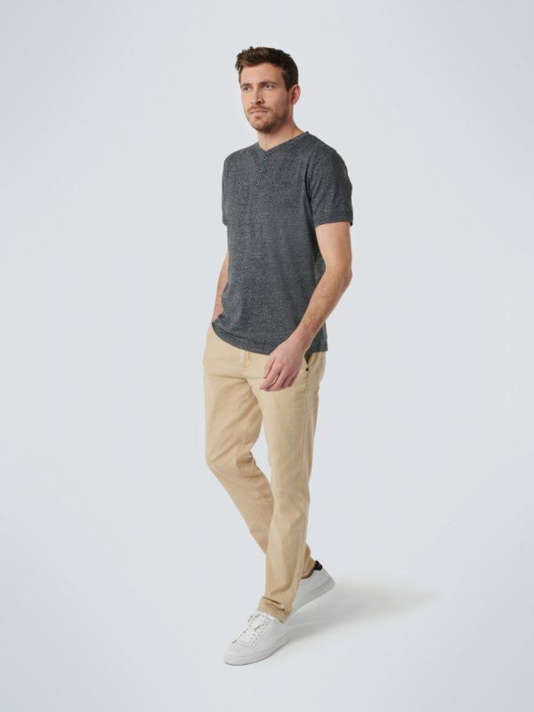 ΠΑΝΤΕΛΟΝΙ GARMENT DYED STRETCH ΑΠΟ ΒΑΜΒΑΚΙ ΚΑΙ ΛΙΝΟ