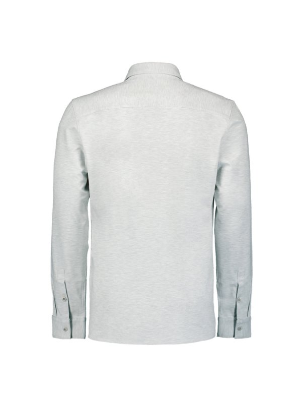 ΜΑΚΡΥΜΑΝΙΚΟ JERSEY MELANGE STRETCH ΠΟΥΚΑΜΙΣΟ