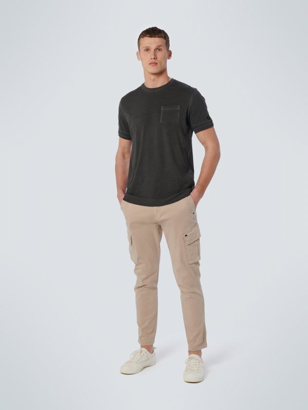 T-SHIRT ΜΕ ΤΣΕΠΑΚΙ GARMENT DYED SPECIAL WASH RESPONSIBLE CHOICE