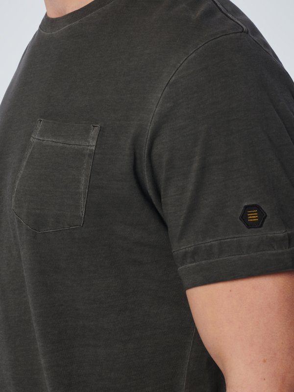T-SHIRT ΜΕ ΤΣΕΠΑΚΙ GARMENT DYED SPECIAL WASH RESPONSIBLE CHOICE