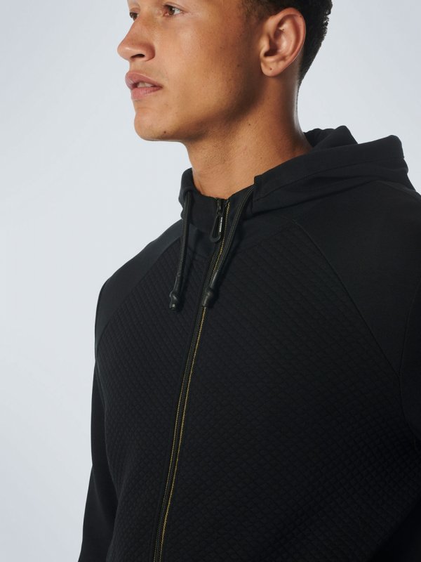 ΦΟΥΤΕΡ ΖΑΚΕΤΑ HOODED DOUBLE LAYER JACQUARD STRETCH