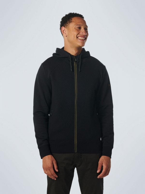 ΦΟΥΤΕΡ ΖΑΚΕΤΑ HOODED DOUBLE LAYER JACQUARD STRETCH