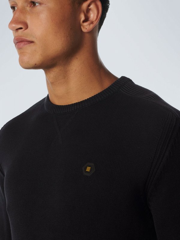 ΒΑΜΒΑΚΕΡΟ ΠΛΕΚΤΟ ΠΟΥΛΟΒΕΡ ΠΕΤΡΟΠΛΥΜΕΝΟ RELIEF GARMENT DYED