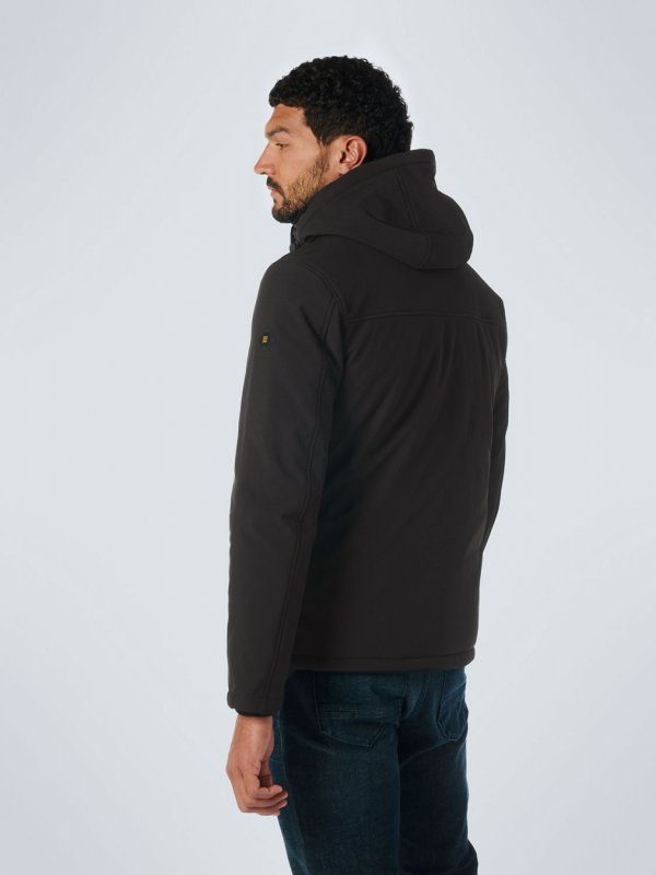 ΑΔΙΑΒΡΟΧΟ ΜΠΟΥΦΑΝ SHORT FIT REMOVABLE HOOD SOFTSHELL STRETCH