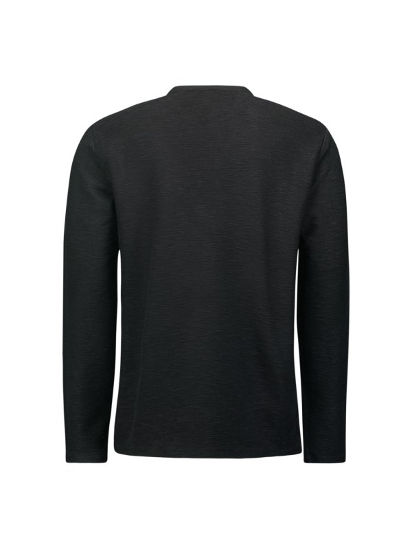 ΜΑΚΡΥΜΑΝΙΚΟ T-SHIRT SLUB MELANGE GRANDDAD