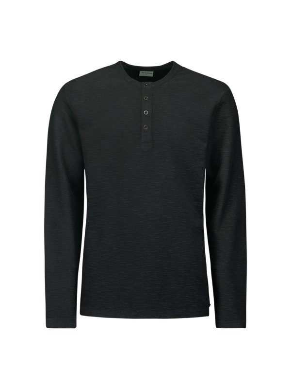 ΜΑΚΡΥΜΑΝΙΚΟ T-SHIRT SLUB MELANGE GRANDDAD