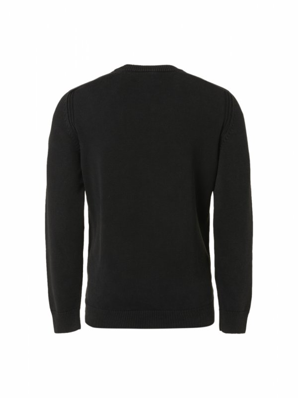 ΒΑΜΒΑΚΕΡΟ ΠΛΕΚΤΟ ΠΟΥΛΟΒΕΡ ΠΕΤΡΟΠΛΥΜΕΝΟ RELIEF GARMENT DYED