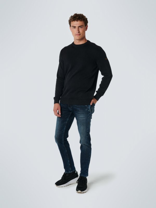 ΒΑΜΒΑΚΕΡΟ ΠΛΕΚΤΟ ΠΟΥΛΟΒΕΡ ΠΕΤΡΟΠΛΥΜΕΝΟ RELIEF GARMENT DYED