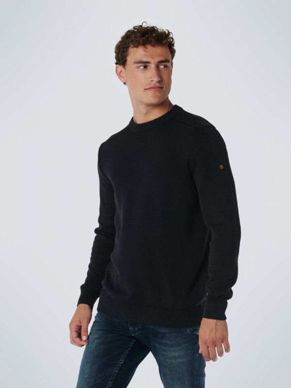 ΒΑΜΒΑΚΕΡΟ ΠΛΕΚΤΟ ΠΟΥΛΟΒΕΡ ΠΕΤΡΟΠΛΥΜΕΝΟ RELIEF GARMENT DYED