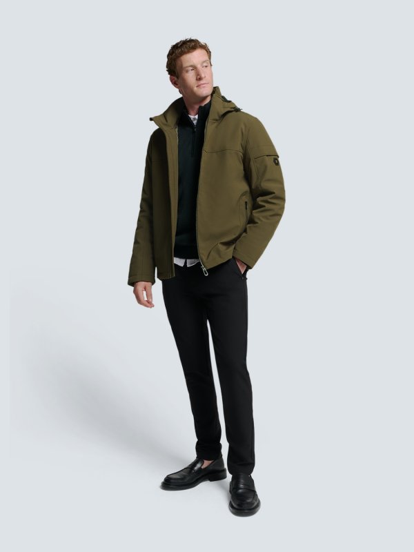 ΑΔΙΑΒΡΟΧΟ ΜΠΟΥΦΑΝ SHORT FIT REMOVABLE HOOD SOFTSHELL STRETCH