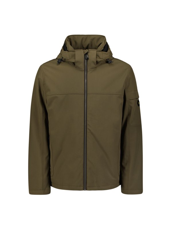 ΑΔΙΑΒΡΟΧΟ ΜΠΟΥΦΑΝ SHORT FIT REMOVABLE HOOD SOFTSHELL STRETCH