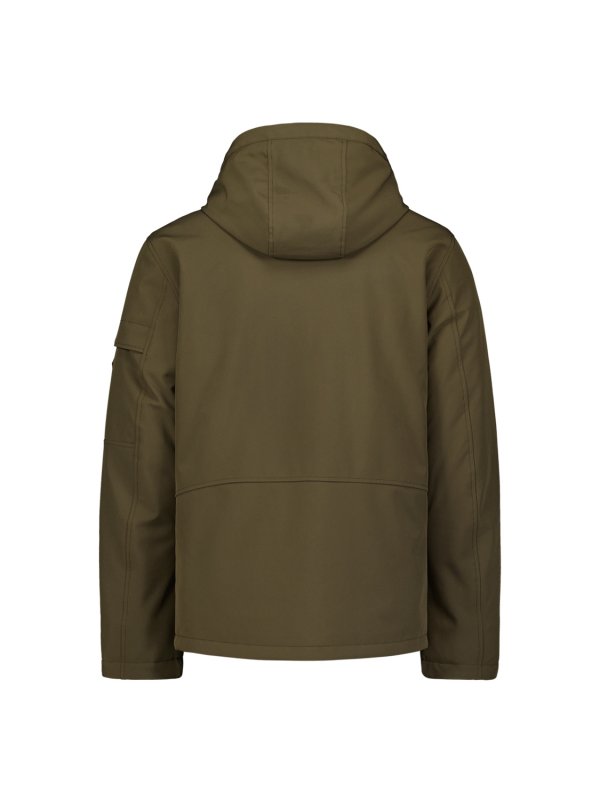 ΑΔΙΑΒΡΟΧΟ ΜΠΟΥΦΑΝ SHORT FIT REMOVABLE HOOD SOFTSHELL STRETCH