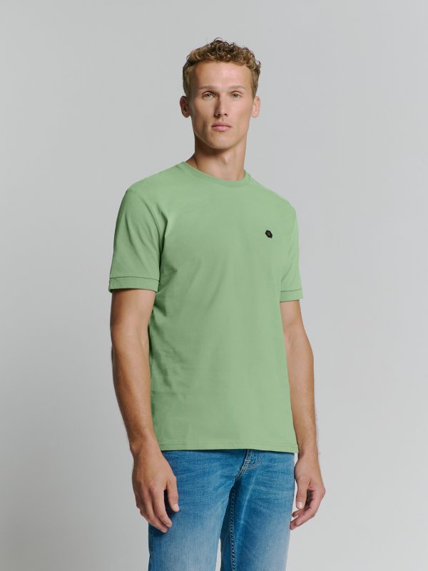 Τ-SHIRT CREWNECK HEAVY PEACHED