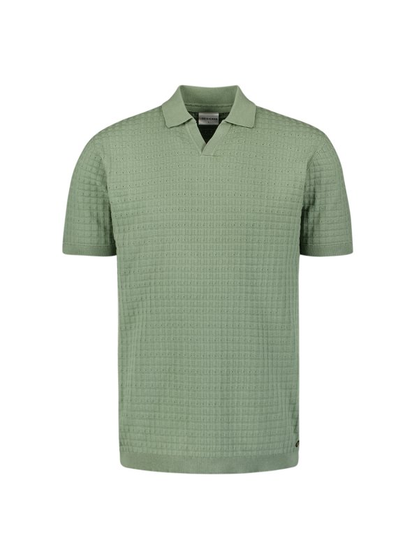 KONTOMANIKO ΠΛΕΚΤΟ POLO V SOLID JACQUARD