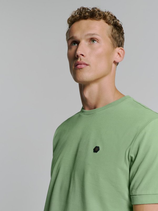 Τ-SHIRT CREWNECK HEAVY PEACHED