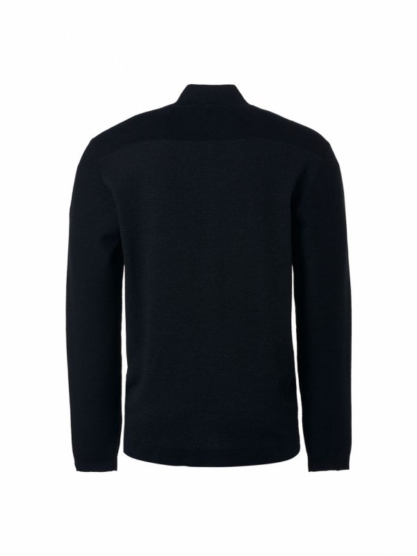 ΠΛΕΚΤΟ HALF ZIPPER 2 COLOURED JACQUARD