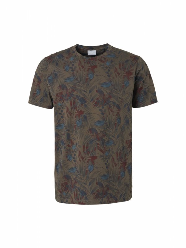 T-SHIRT ALL OVER PRINTED GARMENT OVERDYED