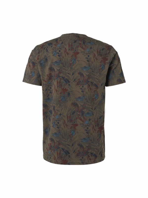 T-SHIRT ALL OVER PRINTED GARMENT OVERDYED