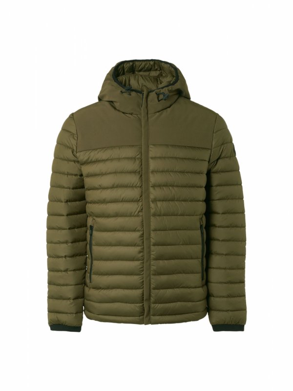 ΜΠΟΥΦΑΝ HOODED SHORT FIT PADDED MIX
