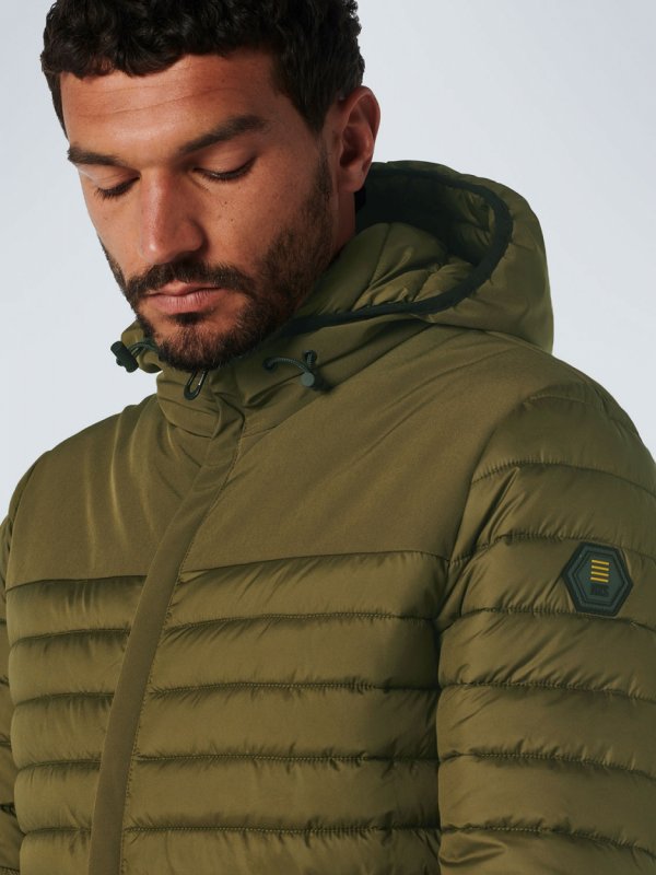 ΜΠΟΥΦΑΝ HOODED SHORT FIT PADDED MIX