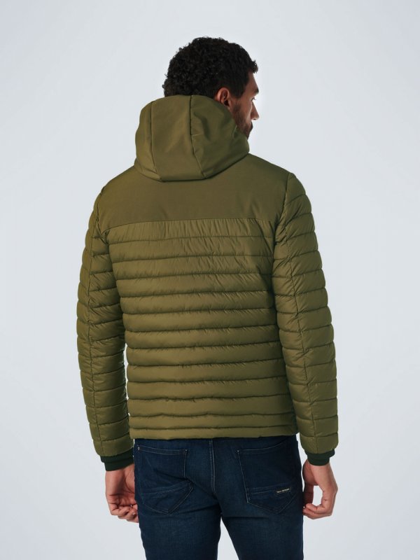 ΜΠΟΥΦΑΝ HOODED SHORT FIT PADDED MIX
