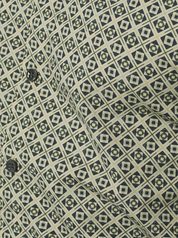 ΜΑΚΡΥΜΑΝΙΚΟ ΠΟΥΚΑΜΙΣΟ STRETCH ALL OVER PRINTED