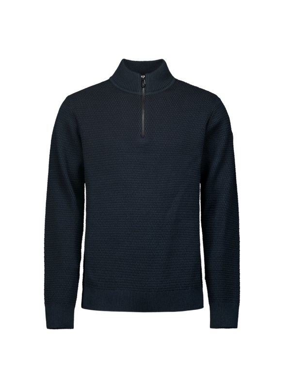 ΠΛΕΚΤΟ ΠΟΥΛΟΒΕΡ HALF-ZIP 2 COLOURED MELANGE