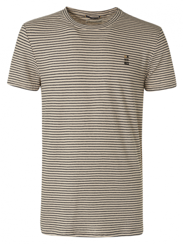 ΛΙΝΟ T-SHIRT YARN DYED STRIPE