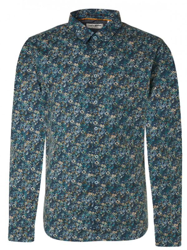ΠΟΥΚΑΜΙΣΟ STRETCH DIGITAL ALL OVER PRINTED FLORAL