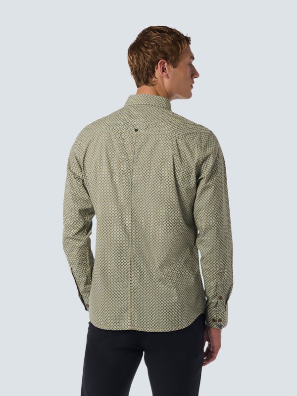 ΜΑΚΡΥΜΑΝΙΚΟ ΠΟΥΚΑΜΙΣΟ STRETCH ALL OVER PRINTED