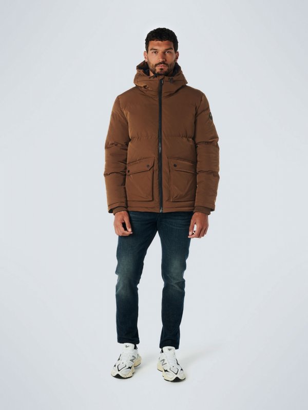 ΜΠΟΥΦΑΝ PADDED SHORT FIT HOODED