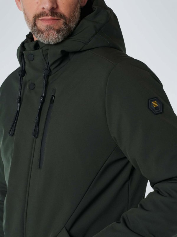 AΔΙΑΒΡOXO ΜΠΟΥΦΑΝ ME KΟΥΚΟΥΛΑ MID LONG SOFTSHELL STRETCH