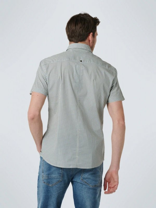 KONTOMANIKO STRETCH ΠΟΥΚΑΜΙΣΟ ALLOVER PRINTED