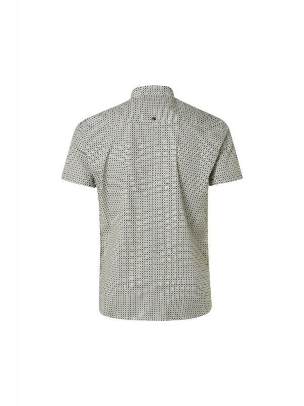 KONTOMANIKO STRETCH ΠΟΥΚΑΜΙΣΟ ALLOVER PRINTED