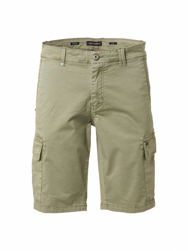 ΒΕΡΜΟΥΔΑ CARGO GARMENT DYED STRETCH STONE WASHED
