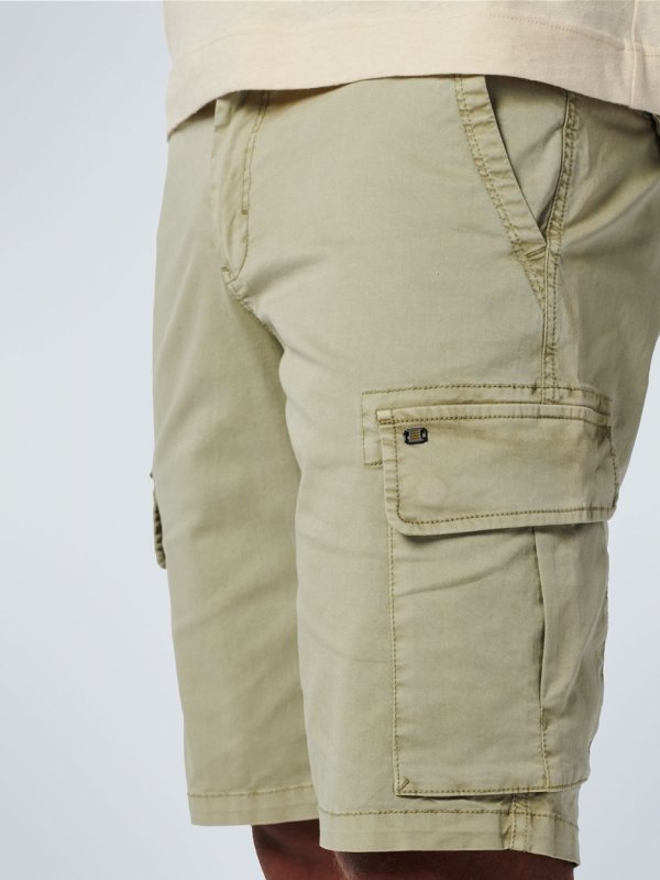 ΒΕΡΜΟΥΔΑ CARGO GARMENT DYED STRETCH STONE WASHED