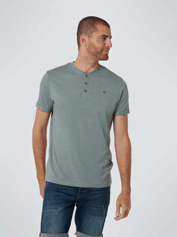 T-SHIRT GRANDDAD SLUB JERSEY RESPONSIBLE CHOICE