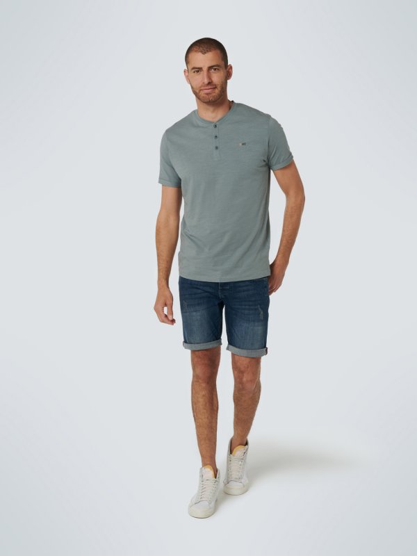T-SHIRT GRANDDAD SLUB JERSEY RESPONSIBLE CHOICE