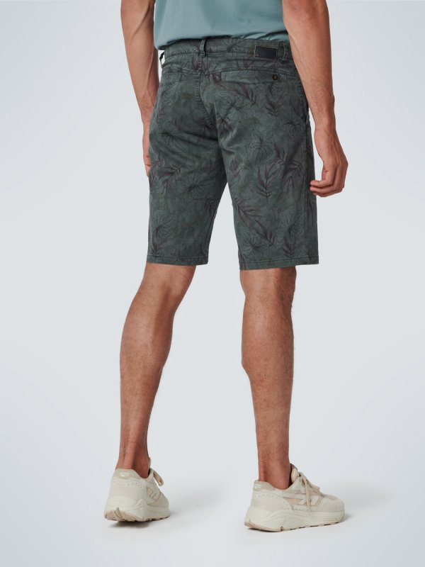 ΒΕΡΜΟΥΔΑ ALL OVER PRINTED GARMENT DYED STRETCH