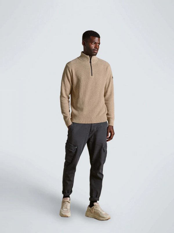 ΠΛΕΚΤΟ ΠΟΥΛΟΒΕΡ HALF-ZIP