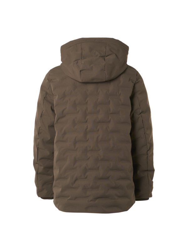 AΔΙΑΒΡOXO ΜΠΟΥΦΑΝ SHORT FIT TRENCHCOAT SEALED PATTERN ΜΕ ΑΠΟΣΠΩΜΕΝΗ ΚΟΥΚΟΥΛΑ