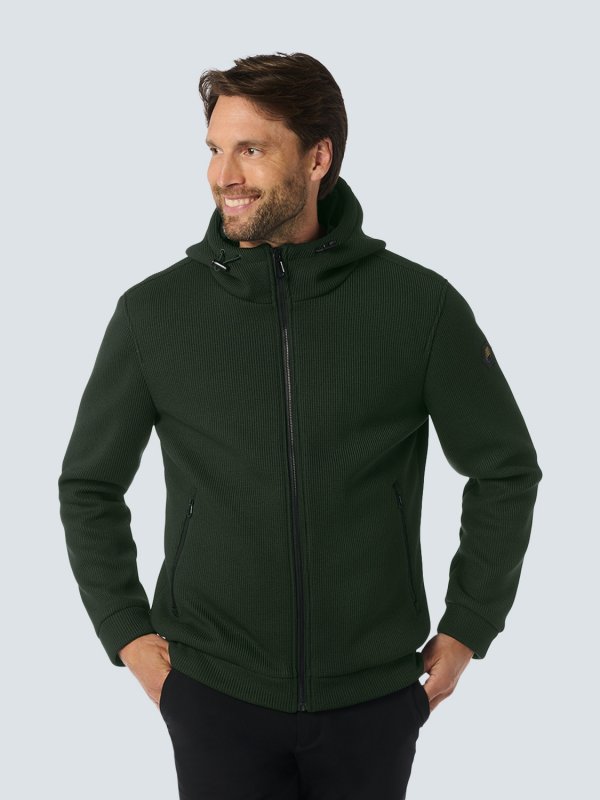 ΜΠΟΥΦΑΝ SHORT FIT HOODED KNITTED