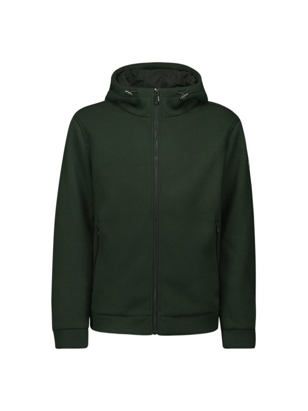 ΜΠΟΥΦΑΝ SHORT FIT HOODED KNITTED