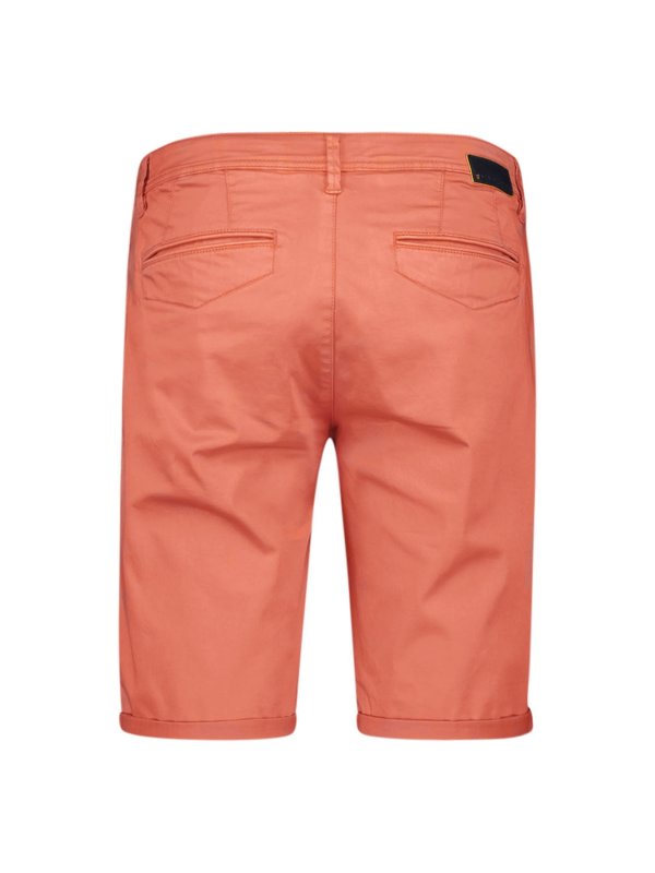 ΒΕΡΜΟΥΔΑ CHINO GARMENT DYED TWILL STRETCH ELASTIC WAISTBAND