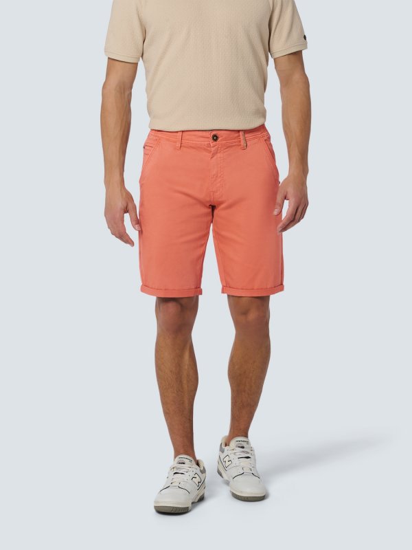 ΒΕΡΜΟΥΔΑ CHINO GARMENT DYED TWILL STRETCH ELASTIC WAISTBAND
