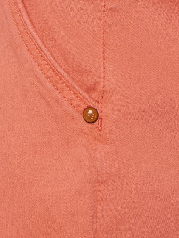 ΒΕΡΜΟΥΔΑ CHINO GARMENT DYED TWILL STRETCH ELASTIC WAISTBAND