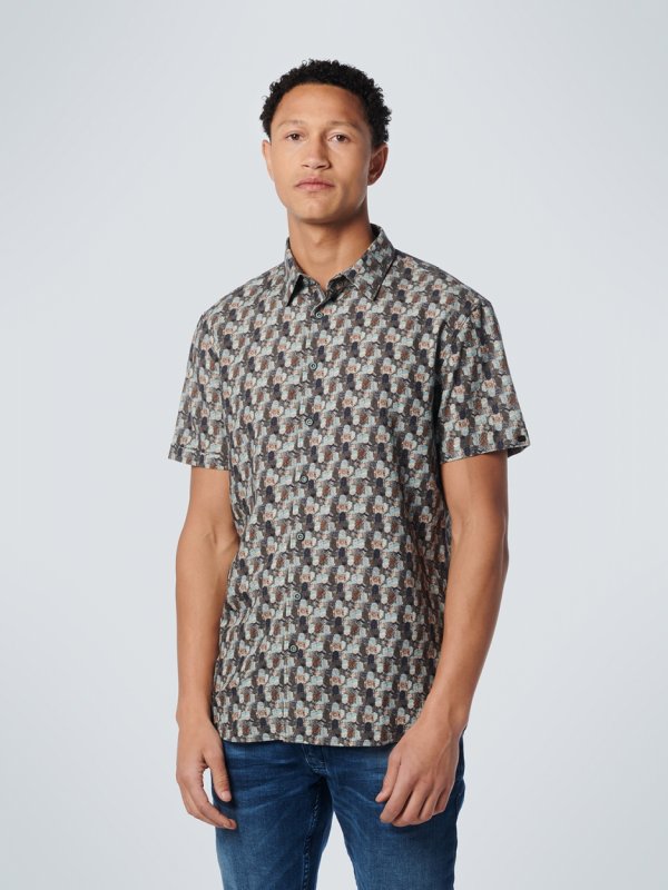 KONTOMANIKO ΠΟΥΚΑΜΙΣΟ ALL OVER PRINTED RESPONSIBLE CHOICE COTTON