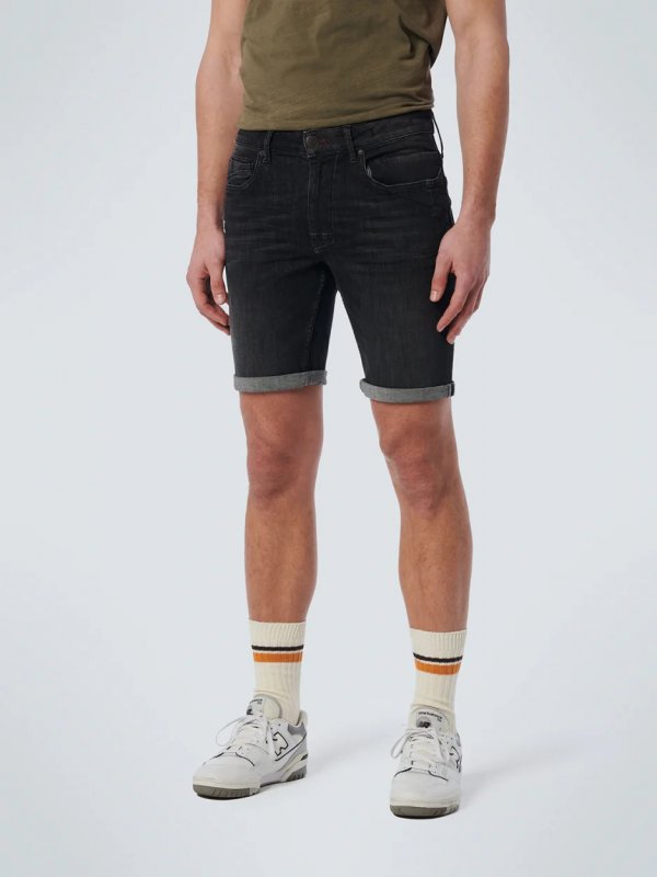 ΒΕΡΜΟΥΔΑ DENIM STRETCH WASHED EFFECT SLIM FIT RESPONSIBLE CHOICE