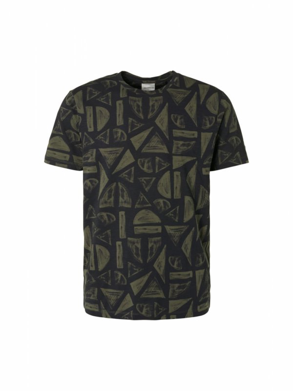 T-SHIRT ALL OVER PRINTED SLUB